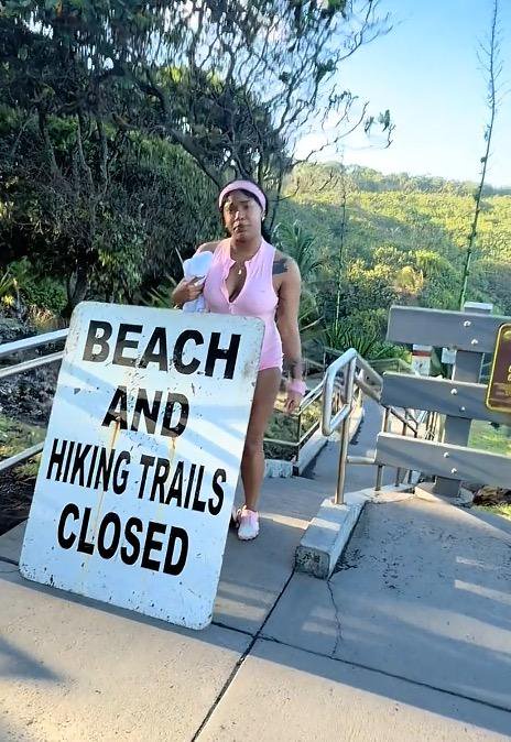 Mainlander blows off Hawaii coastline restrictions in defiant stunt: ‘I’mma go down anyway’