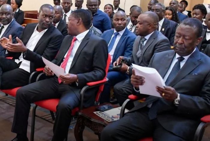 Mudavadi and Wetangula Walkout After Sifuna is Invited to Speak to Mourners at a Church