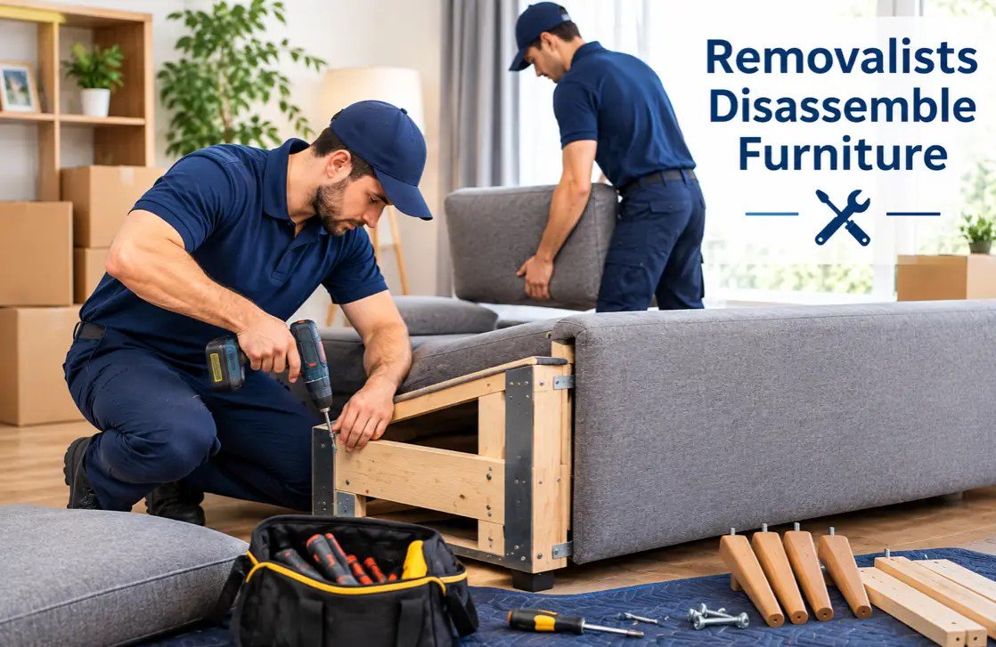 Do Removalists Disassemble Furniture? | What Movers Can Handle for You