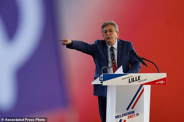 France’s far-left presidential candidate cheers Gen Z school protests