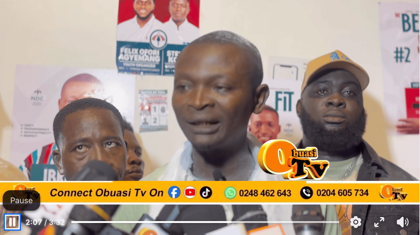 I’m here to protect the interests of NDC supporters doing galamsey—NDC Fomena Chairman-elect