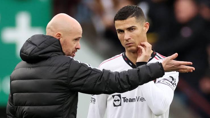 EPL: Ten Hag Reveals How Cristiano Ronaldo Disappointed Him at Manchester United