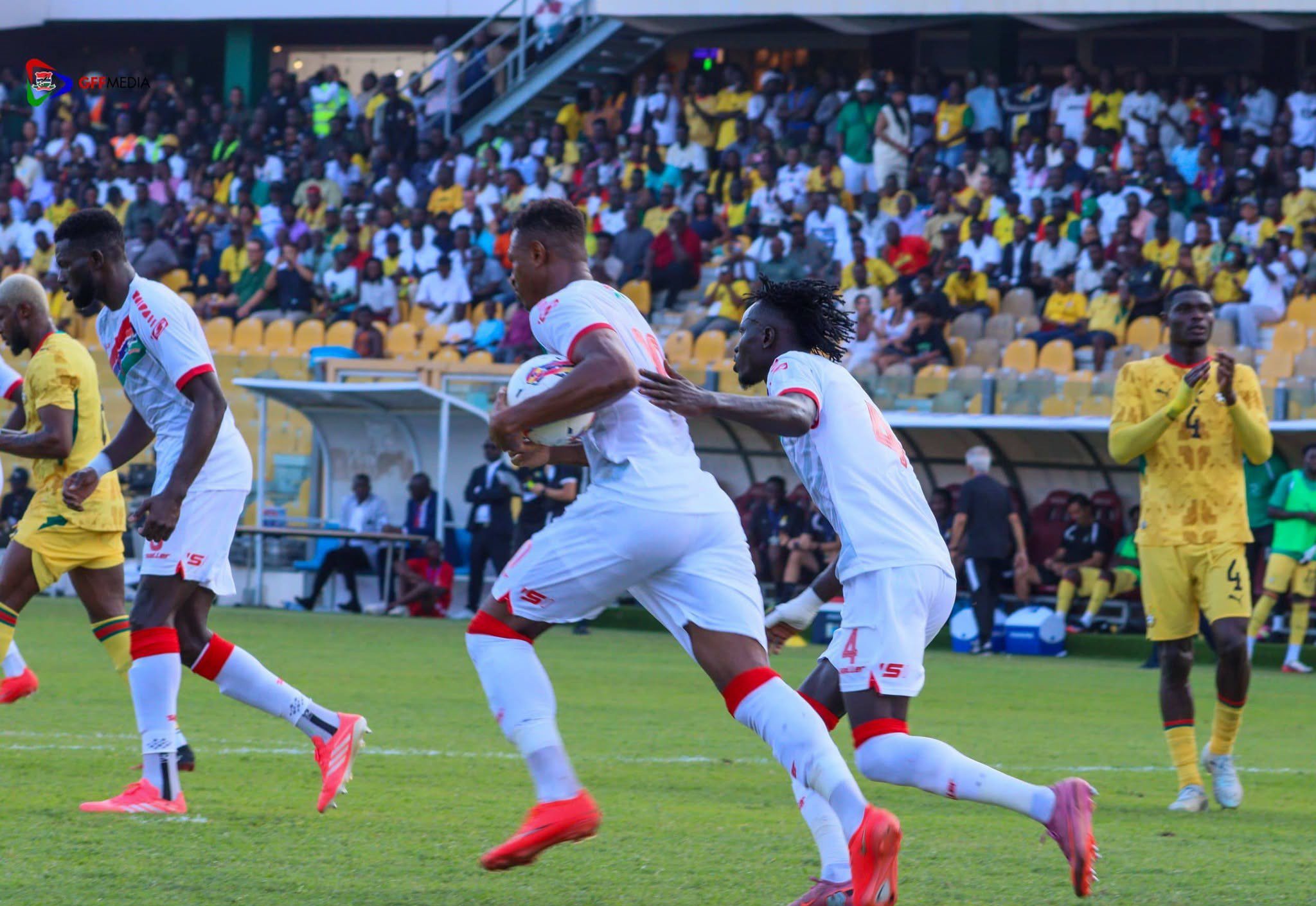 Elim CAN 2027 : menée 2-0, la Gambie s’impose finalement 4-2 au Ghana