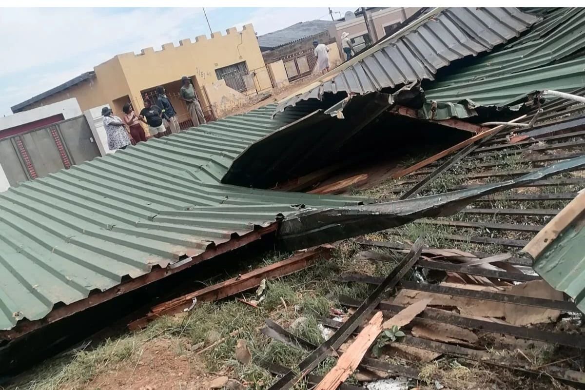 Severe storm damages Soweto church and school