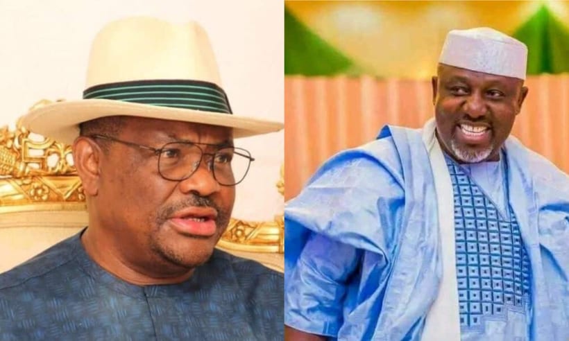 Nigerians Resurface Okorocha, Wike’s Dancing Video After Court Sacks Uzodinma as APC Senatorial Candidate [VIDEO]