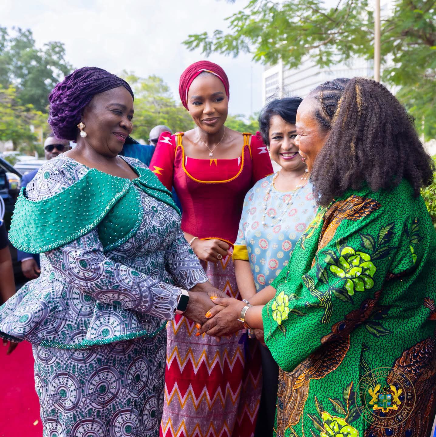 Veep Jane Naana Opoku-Agyemang’s Stunning Kaba and Slit Outfit at Recent Event Wins Hearts Online