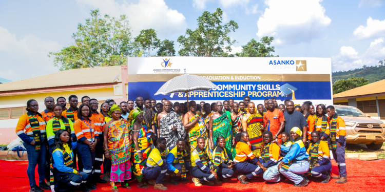 Youth in Amansie communities benefit from Asanko Gold apprenticeship programme