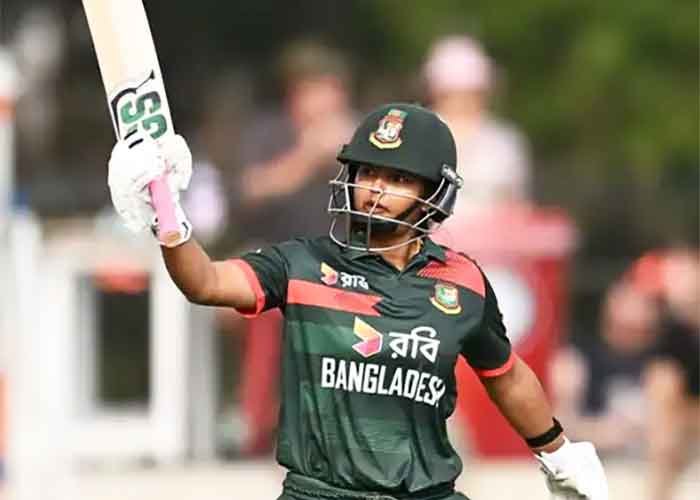 Sobhana Mostary Becomes First Bangladesh Woman to Score International Century Against Australia