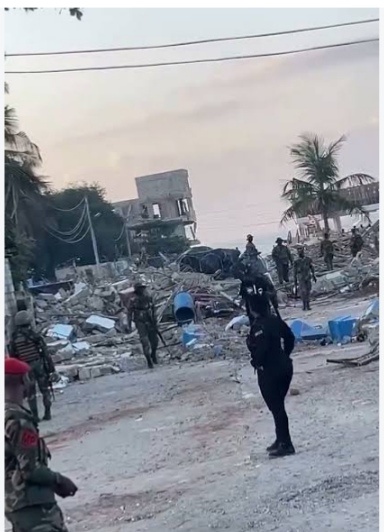 Stan Dogbe Finally Revealed the Reason for the Demolition Exercise at the Labadi Beach on Friday