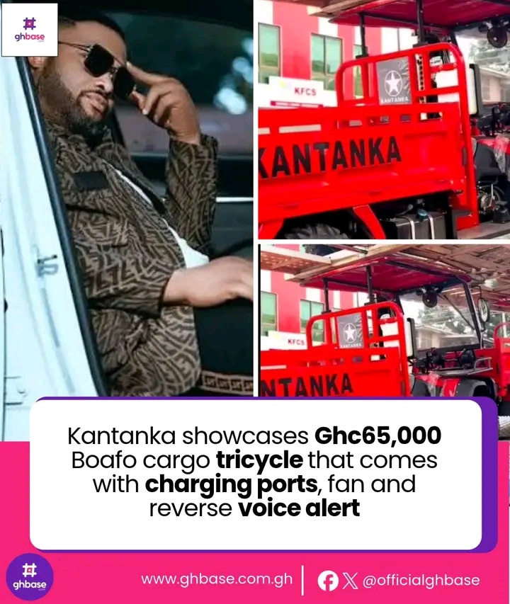 Kantanka Unveils Boafo Cargo Tricycle Priced at GH¢65,000 in New Promotional Video