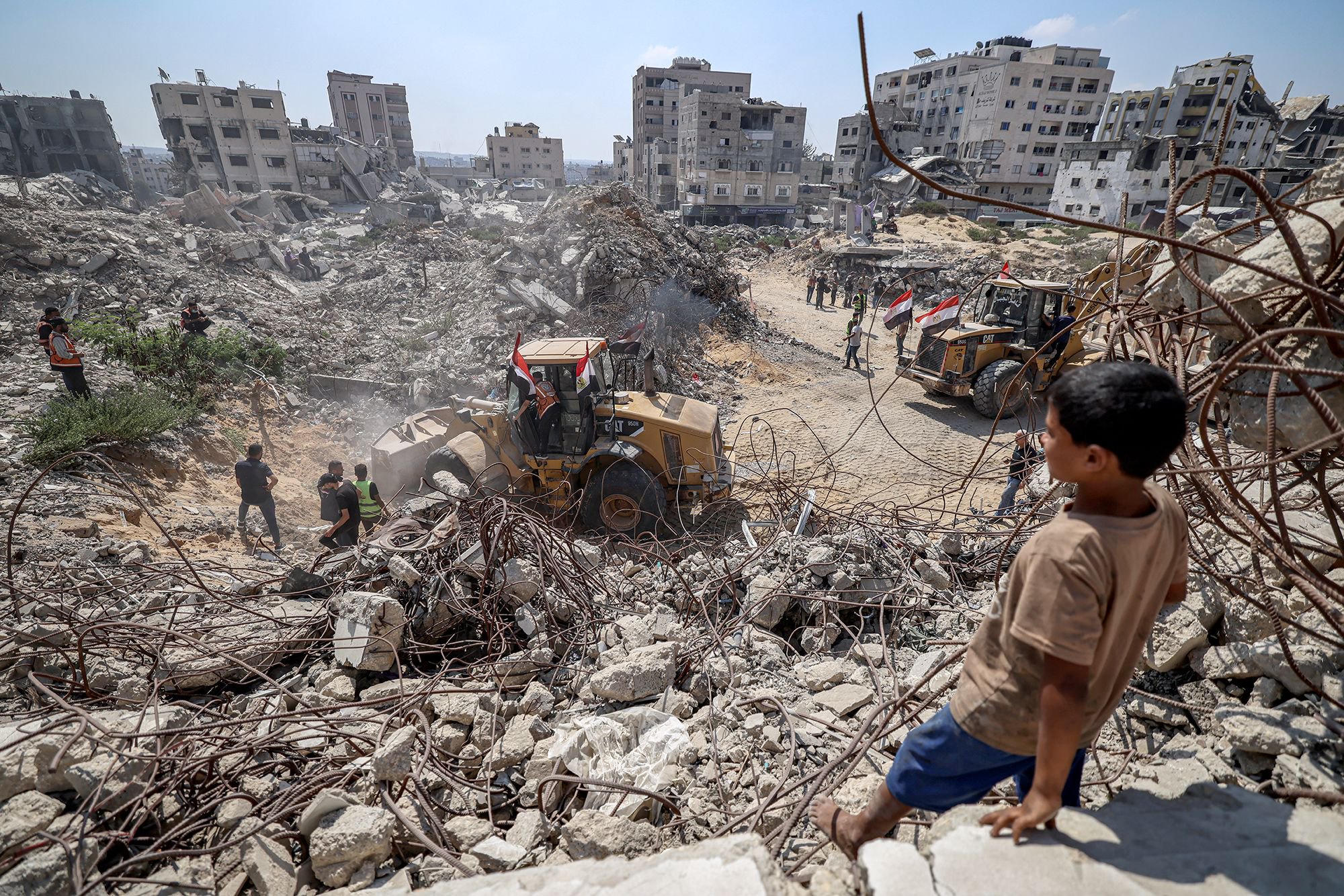 Buried bodies, cleared rubble, Israel’s yellow line: How war is hampering the search for Gaza’s missing