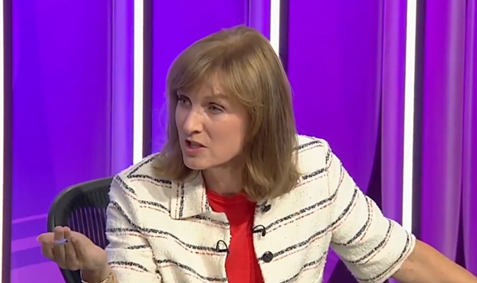 Question Time car crash as Fiona Bruce forced to intervene in race row