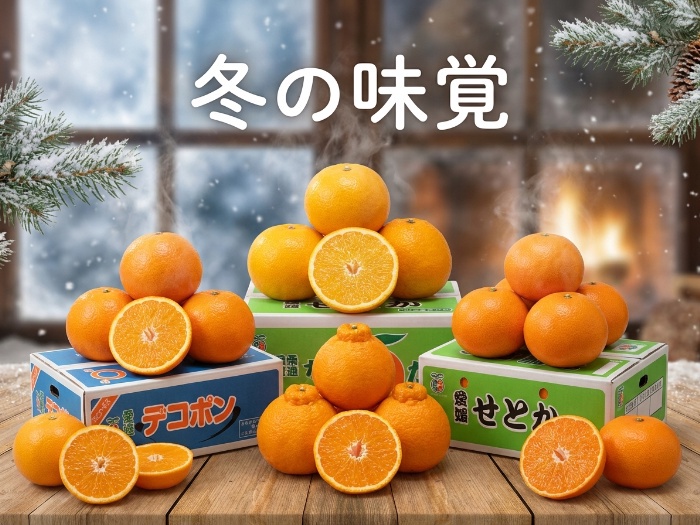 旬の柑橘を自宅で楽しむ！和歌山・愛媛のみかん特集