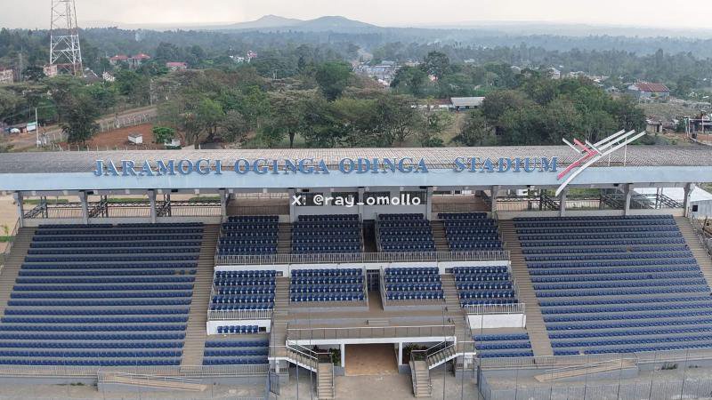 Jaramogi Oginga Odinga Stadium Upgrade Enters Second Phase [Photos]