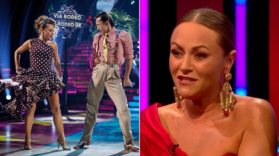 Strictly’s Jaime Winstone fights back tears over dance off