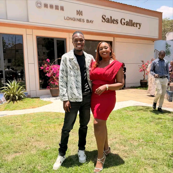 Betty Kyallo Steps Out In Elegant Red Outfit With Her Partner At A Luxury Project Launch In Nairobi