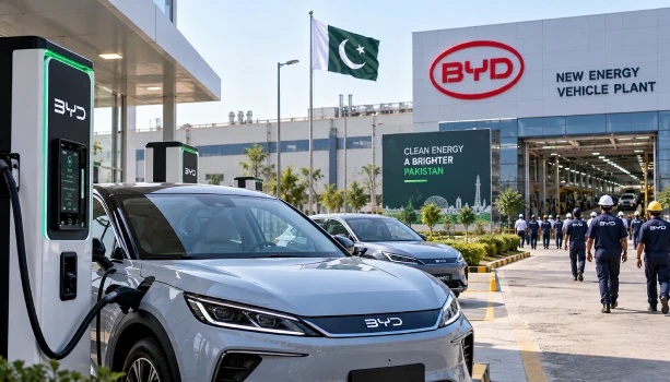 BYD Eyes Fast Charging for Pakistan, New Plant to Add 1,100 Jobs