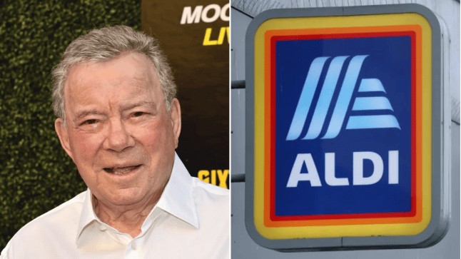 William Shatner beefing with Aldi over £97 was not on our bingo card
