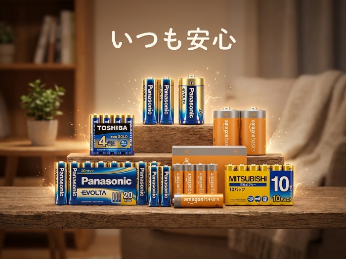 家中の「いざ」に強い！用途別・乾電池おすすめ5選