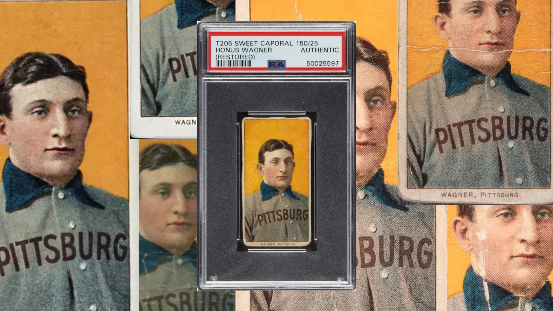Restored T206 Honus Wagner Crosses $1 Million at Heritage Auctions
