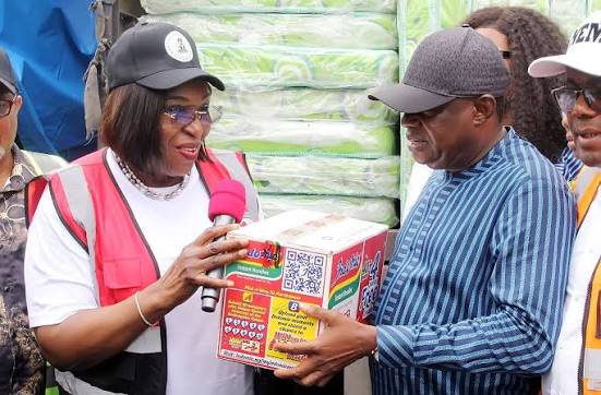 RSG Delivers Relief Materials To Flood Victims In Abua/Odual, …Offers Free Health Insurance