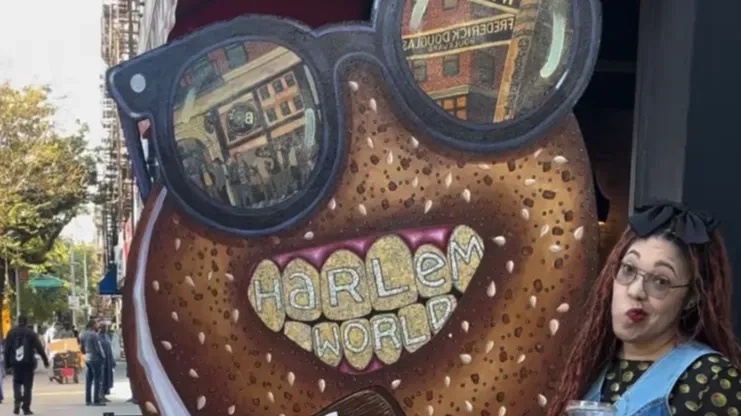Bagel shop removes cartoon sign after being accused of ‘blackface’