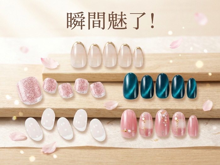 お家で簡単！ネイルデザイン革命！