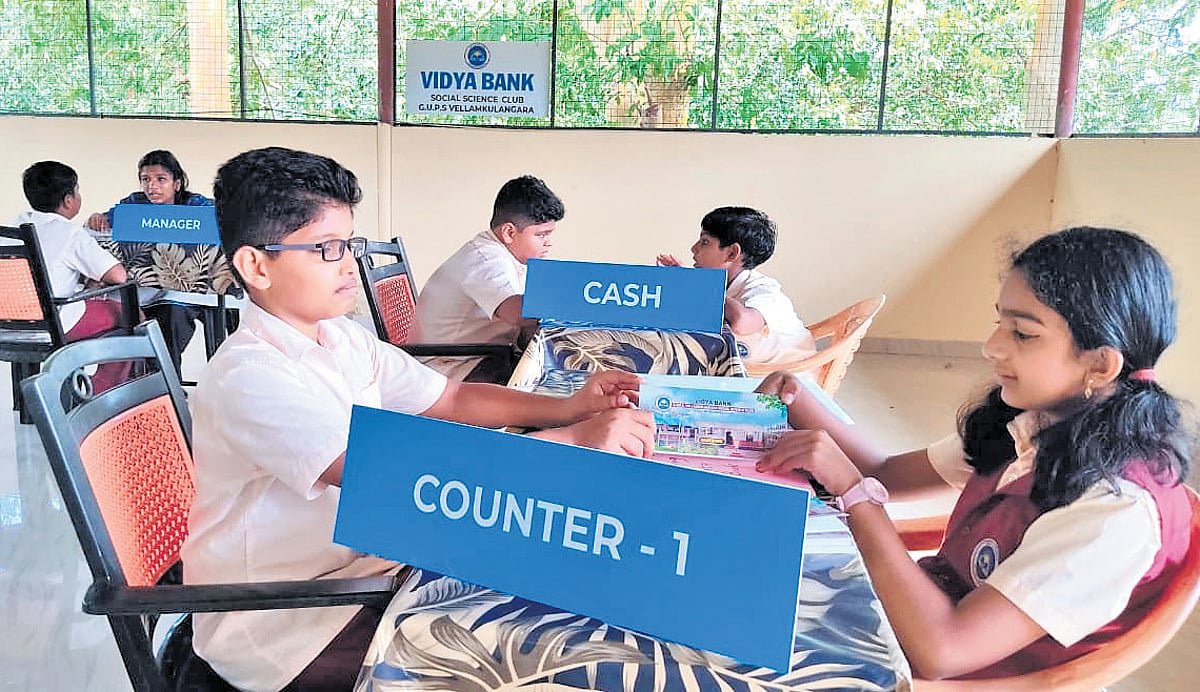 Kerala school’s student-run ‘Vidya Bank’ turns classroom lessons into hands-on banking experience