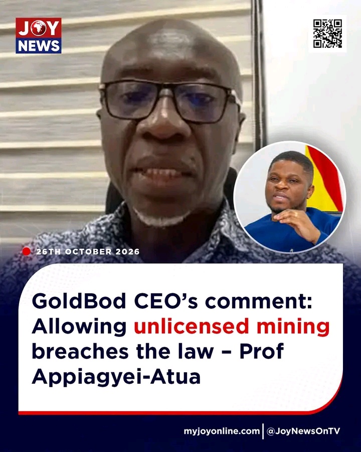 Prof Appiagyei-Atua: GoldBod CEO’s Stance on Unlicensed Mining Violates the Law