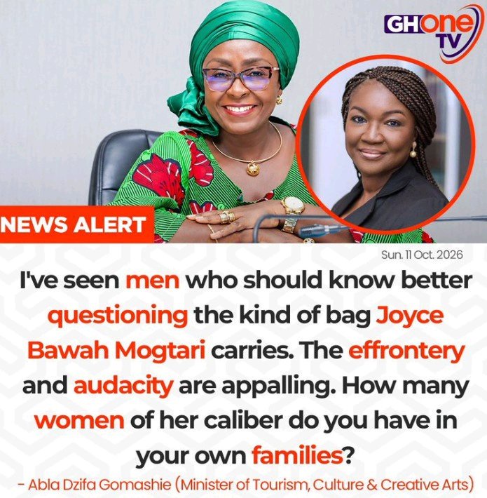 Dzifa Gomashie Fires Back at Critics of Joyce Bawah Mogtari