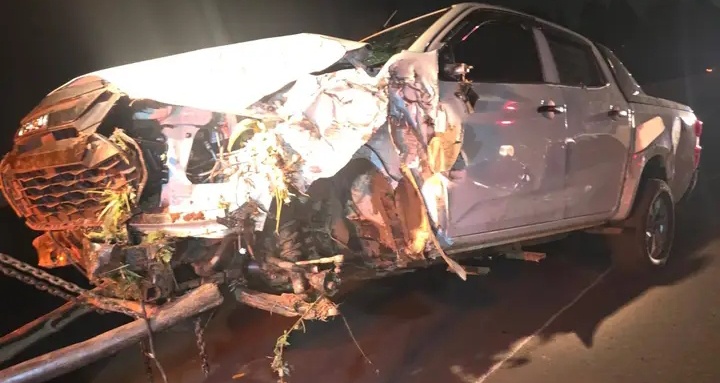 Linda Mwananchi Leader Survives Night Road Accident After Car Hit From Behind By Government Vehicle