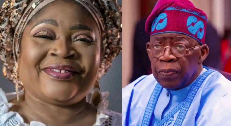 Salawa Abeni Recounts How Tinubu Came to Her Rescue in Difficult Period
