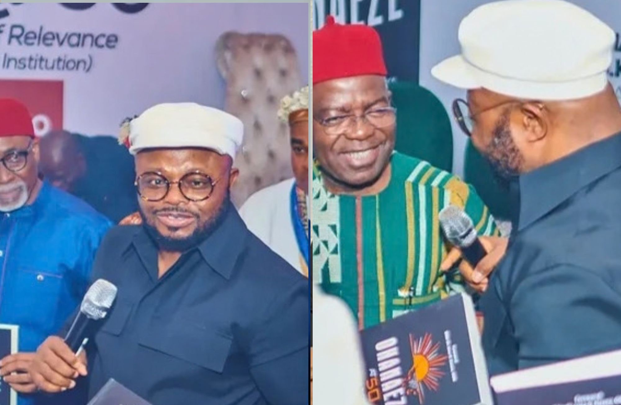 Ifeanyi Odii Cancels Business Trip to Honour Ohanaeze @ 50 Book Launch [PICTURES]