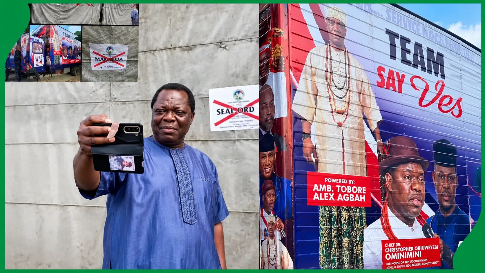 ‘This Is Not Law Enforcement’ – NDC Fires As Delta Govt Seals Supporter’s Business
