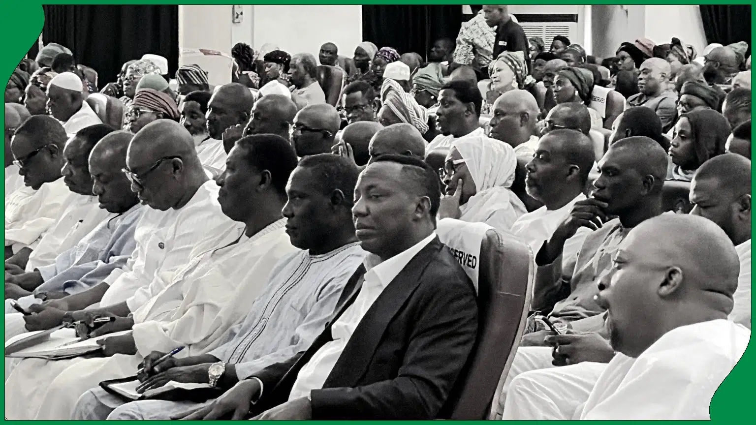 Photos: ‘Obidients Are Weeping’ – Sowore Attends RCCG, Holds Private Meeting With Adeboye