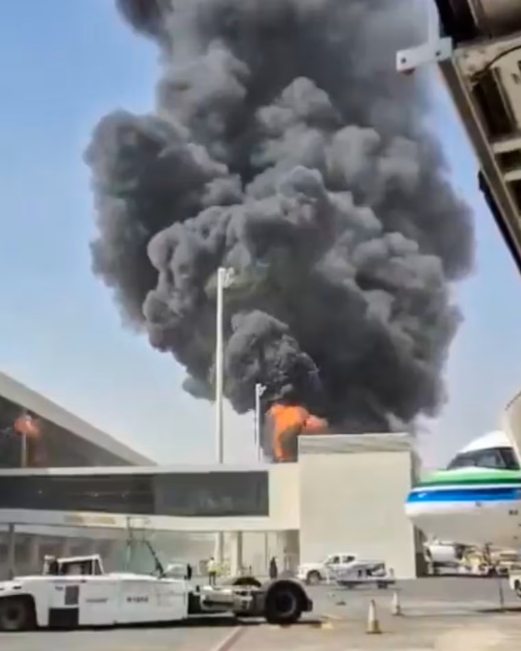 Riyadh airport attacked again and evacuated as explosions rock the Saudi capital