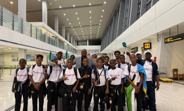 Zanzibar Boys in Brazil for U-13 tourney