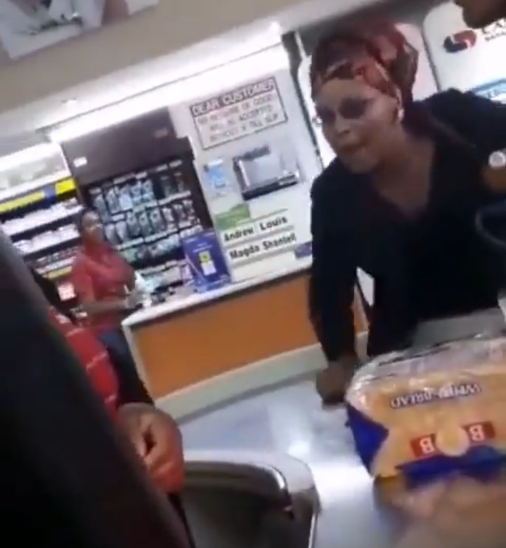 ​“You Thought I Wouldn’t Find Out?” Wife Confronts SPAR Cashier At work over Affairs With Husband
