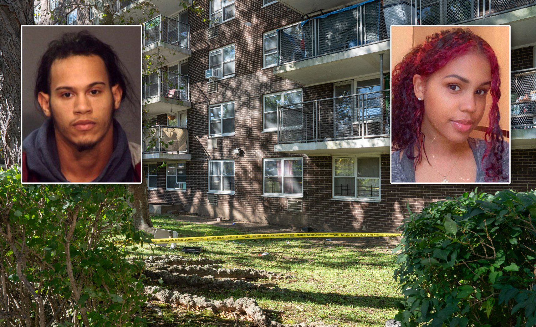Boyfriend wanted for murder of Bronx mom pushed off 15th-floor balcony with baby in arms