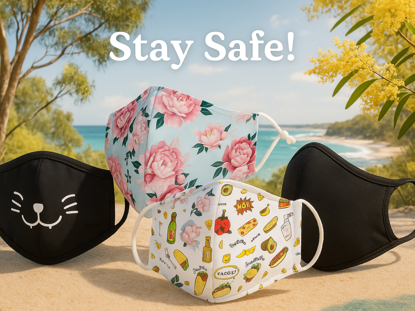 Elevate Your Style and Safety with Top Fabric Face Masks & Accessories