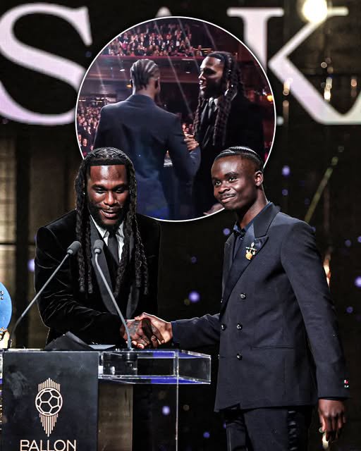 Ballon d’Or 2026: Burna Boy Presents Socrates Award To Bukayo Saka