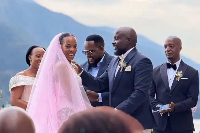 Ugandan fashion designer Anita Beryl weds Richard Ekoot in Italy