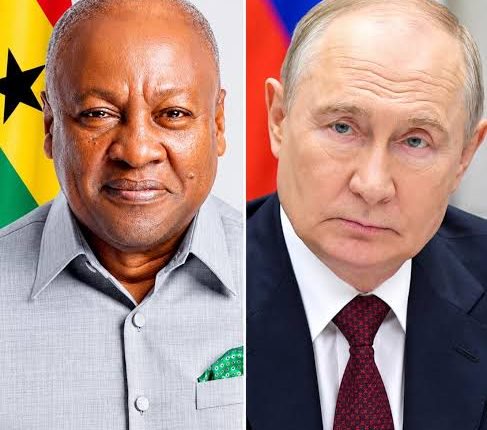 Editorial: Mahama Must Make Putin Listen — Not Just Talk Peace