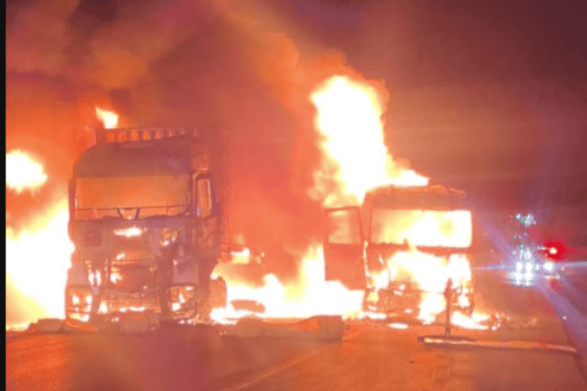 In case you missed it: Six trucks set alight in Mpumalanga | Home Affairs asylum changes | Tshwane mayor warns informal traders