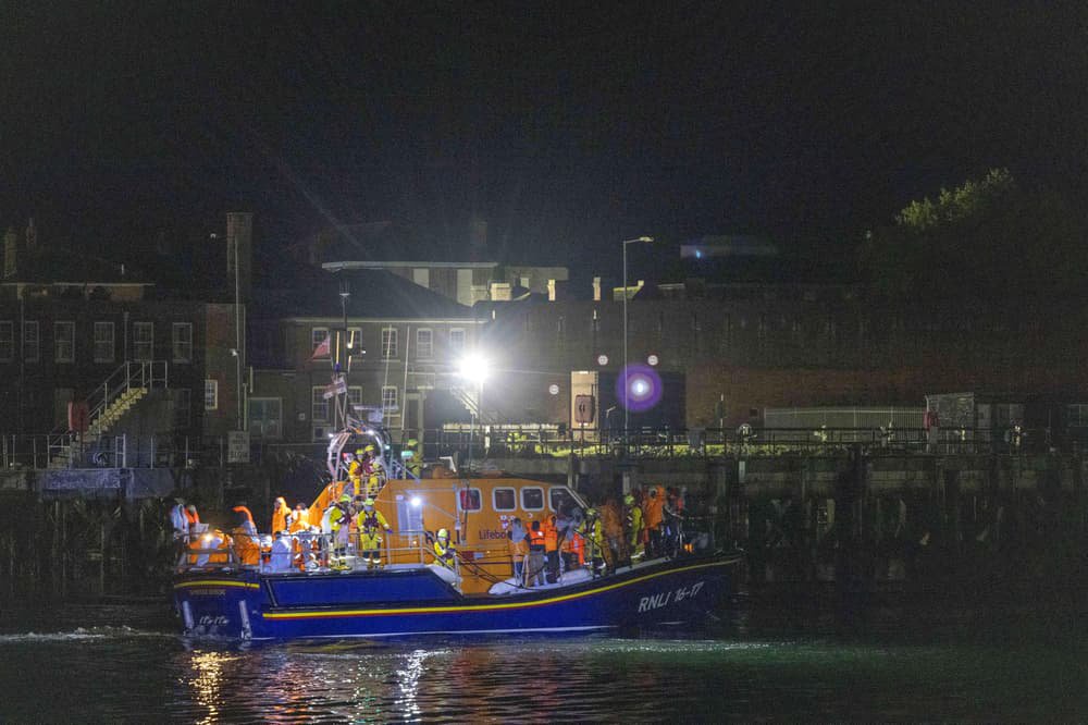 Migrants head to Kent for processing after protesters gathered in Gosport