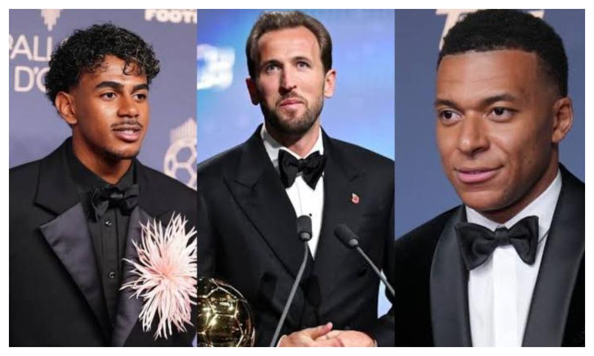 Ballon d’Or 2026: African countries that voted for Kane, Mbappe, Yamal revealed