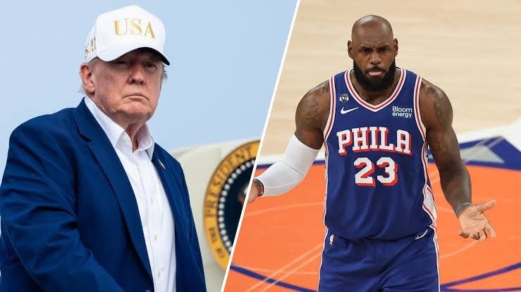 President Trump calls NBA star LeBron James a ‘disgrace’ for not standing still during national anthem