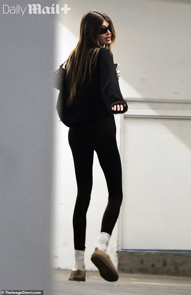 Inside Kaia Gerber’s 21 days of hell since brother Presley’s death: Barely eating and disheveled in grief, she emerges after ‘mama bear’ Cindy pulls her from ‘cocoon’… but friends reveal new fears