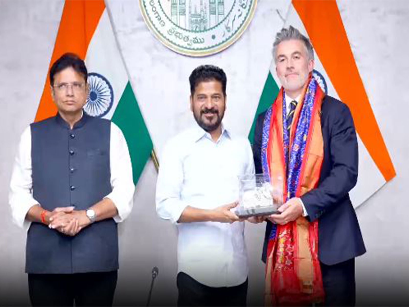 Telangana CM assures UK Mayors of policy continuity, conducive business environment