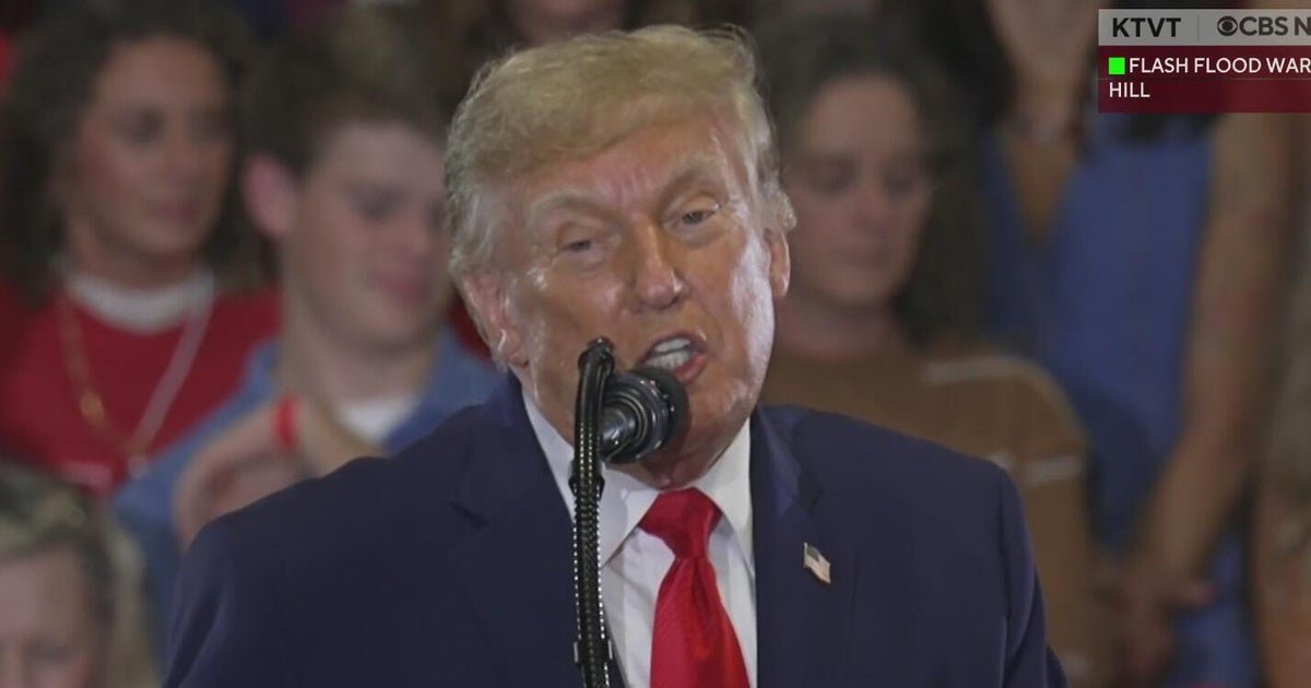 Trump stumps for Paxton, Republican candidates at Oklahoma rally following Denton visit